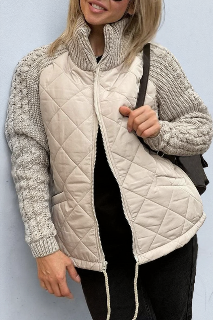 Casual Knitted Zipper Jacket (Copy)